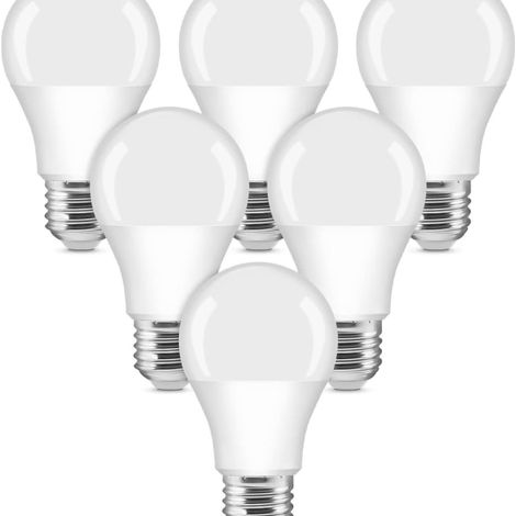 Ampoule LED E27 blanc chaud, ampoule LED 10W remplaçant une ampoule à incandescence de 60W (1/5)
