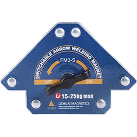 Welding Magnets,1pc FM3-S with Switch,20kg Welding Magnet Angle 1208136mm