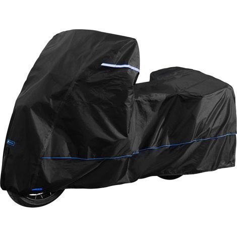 Motorrad Abdeckplane 420D Oxford wasserdicht, hitzebeständig, mit Lüftung (1/5)