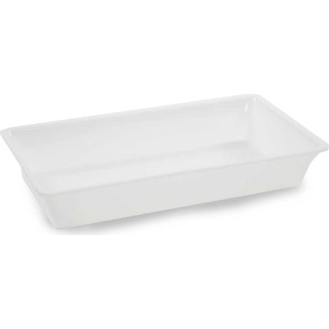 Plateau en Plexiglas gastronorme GN 3/4 487x265x80mm Blanc - Matériel CHR Pro