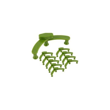 Clips de sujeción para bonsái Plant Bender - Herramientas de soporte para macetas, dispositivo de poda para tirar y dar forma a las ramas de árboles frutales H149 (1/5)