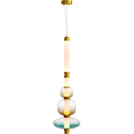 Kristall-Pendelleuchte - LED - Buyu Blue (1/5)