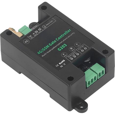 GSM G203 Door Opener Relay Switch 3G 4G Garage Door Access Remote Control Support Remote Restart DC9V 36V (1/5)