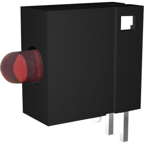Signal Construct DVCD10 LED-Baustein 1fach Rot  (B x H x T) 6 x 10 x 10 mm