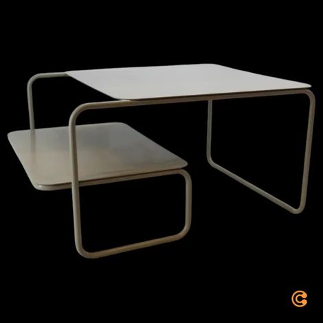 [GEBRAUCHT] B-Ware Ferm Living Level Couchtisch Beistelltisch Sofatisch Wohnzimmertisch Cashmere