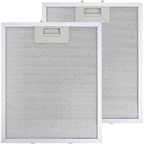 filtri per cappa aspirante AEG da 310 mm x 250 mm, colore bianco, elevata capacità di raccolta olio, resistenza alle alte temperature, ricambio a 5 strati.