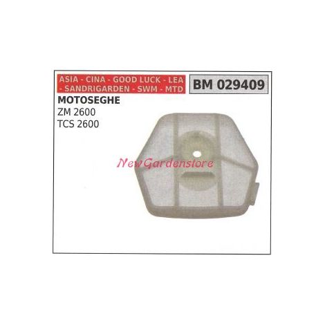 Luftfilterdeckel CINA Kettensägenmotor ZM 2600 TCS 2600 029409