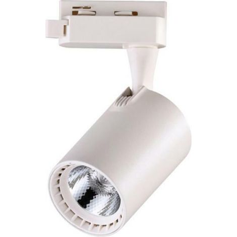 Faretto led a binario 20w monofase illuminazione a binario led fb-11 3000k