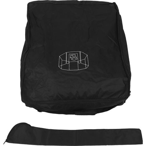 Sac de rangement pour parc à chien, 8 panneaux, capacité de 9 piquets, stylo en tissu Oxford, voyage pour clôture FXW de 32 pouces (1/5)