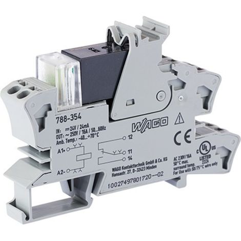 WAGO GmbH & Co. KG Stecksockel m.Relais 788-354 (1/4)