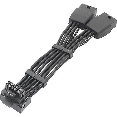 GPU RTX4090 RTX4080 Series 18AWG 3x8P 4x8P PCI-E vers 16 broches (12+4) PCIE5.0 12VHPWR-C 2x8 broches-
