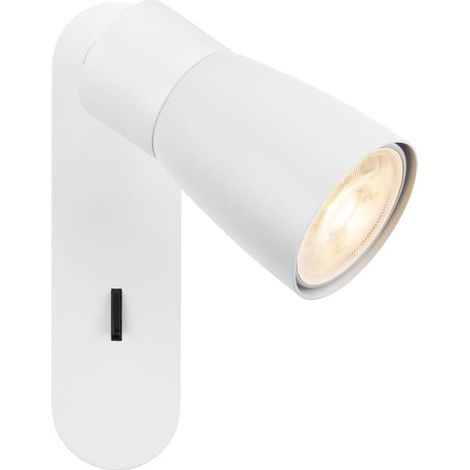 0 Dome PURI 2 applique et plafonnier CCT rectangulaire 6W GU10 blanc - SLV - 1008306