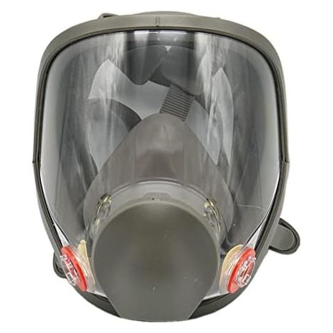 Máscara Facial Reutilizable para 6800 máscara de Cara Completa de Silicona ampliamente Utilizada en el Protector de Polvo de Pintura en Aerosol de carpintería de Laboratorio (1/4)