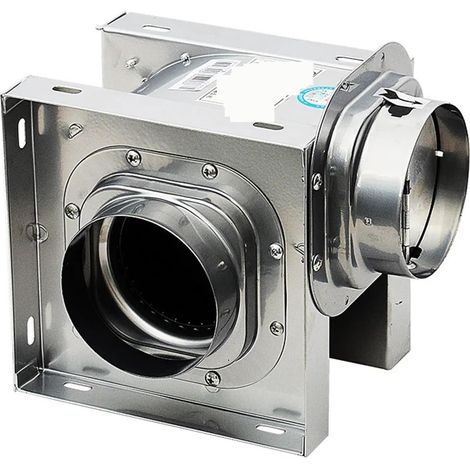 Petit Ventilateur centrifuge Silencieux en Acier Inoxydable for Maison, Ventilateur d'extraction Puissant (1/4)