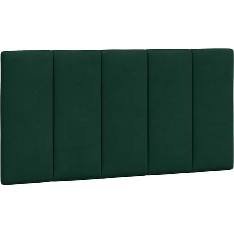 Maison Exclusive - Kopfteil-Kissen "Hanko" Dunkelgrün 100 cm Samt