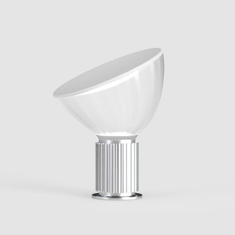 Lampe à poser design "Eleganza Small" - E27 - Argent