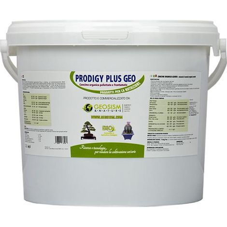 Prodigy Plus 1/3 mm (5 kg), concime granulare per bonsai, piante e fiori (1/3)