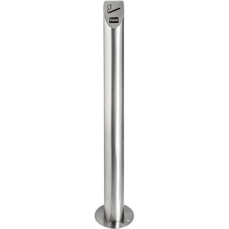 eurokraft pro, Cendrier sur pied en inox, capacité 3,8 l, (1/5)