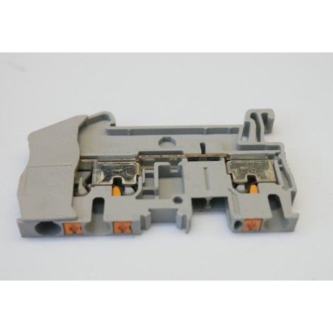 Bloc de jonction simple, Push-in/enfichable, sections 0,14 mm² - 4 mm², largeur 5,2 mm (1/2)