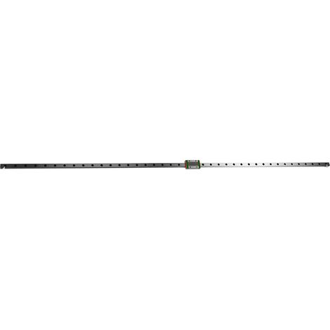 GARRYFIZH Guide rail linéaire acier MGN12H longueur 1000mm largeur 27mm bloc coulissant - En stock