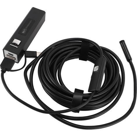 Endoscope 1200P Générique 8mm PVC Étanche IP68 LED pour Inspection Industrielle et Automobile avec Connecteur 3 en 1 (1/4)