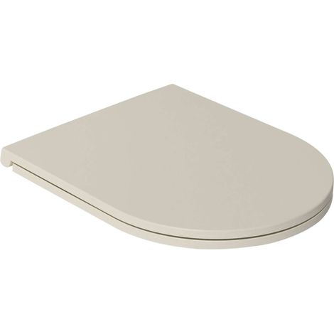 Sapho Isvea Infinity - WC-Sitz Slim, Soft Close, Easy Take, ivory 40KF0532I (1/5)