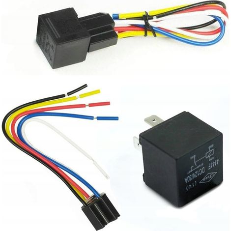 Connettore relè per auto, 5 pin, 40A, 12V