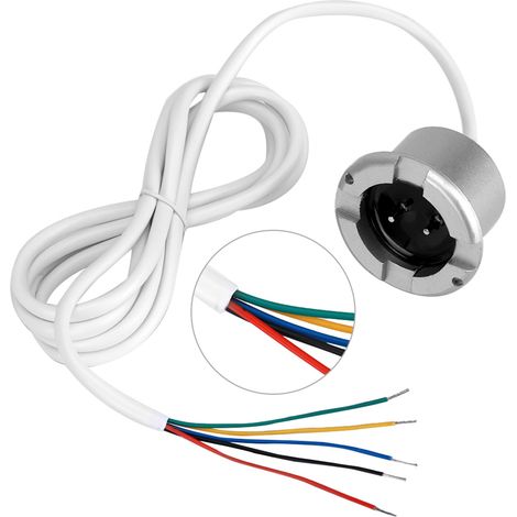 Détecteur de fuite d'eau isolé pour salle des machines, câblé, 12 V
