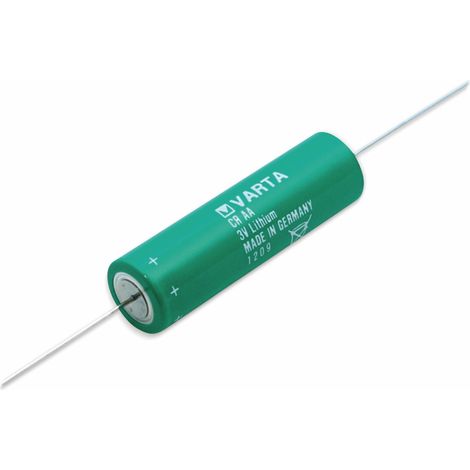 VARTA Batterie lithium CR AA-CD, avec fil axial, 3 V-, 2000 mAh