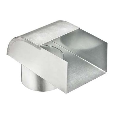 GRÖMO ZINK Auslaufstutzen universal TITANZINK ø100 Gootbak, 62562