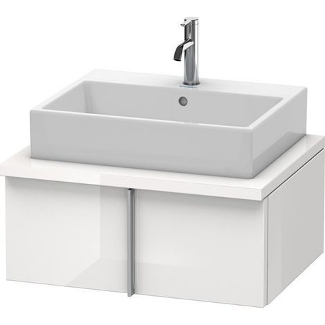 VERO mobile basso consolle 285x700x518mm bianco lucido mancanza