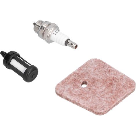 Pièces de rechange pour débroussailleuse STIHL FS38 FS45 FS46 FS55 HS45 FC55 KM55 (référence 41401242800) : filtre à air, filtre à carburant, bougie d'allumage, accessoires. (1/5)