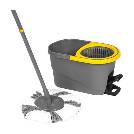 Secchio Mop Lava Pavimento Centrifuga Set Apex 12 L 85 cm (1/2)