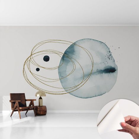Carta da parati autoadesiva - fotomurale - alta qualità - per la cucina - camera da letto - Combinazione astratta 416x254 cm (1/5)