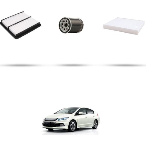 Kit tagliando 3 filtri compatibile con Honda Insight 1.0 56kw dal 2006 (1/4)
