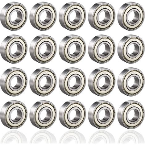 Rodamientos de bolas 608ZZ ABEC-7 de alto rendimiento, 20 unidades, dimensiones 8 × 22 × 7 mm, para monopatines, longboards y patines en línea.