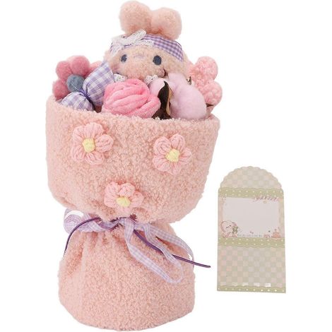 Plüschtierstrauß, niedliche Hasenfigur, Stofftier, Geburtstags-, Valentinstags- oder Hochzeitsgeschenk für Mama/Ehefrau (1/4)