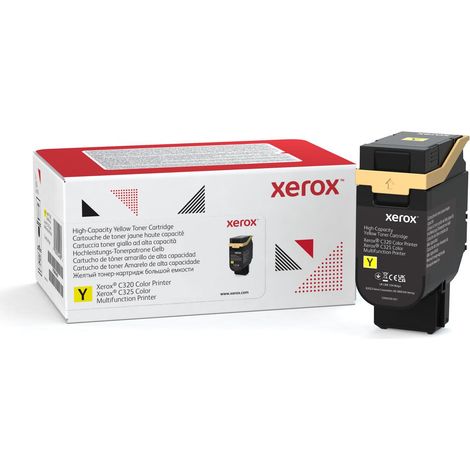 Cartuccia toner Giallo a High capacity da 5500 Pagine per Xerox Stampante a colori Xerox® C320/multifunzione a colori Xerox® C325 (006R04830)