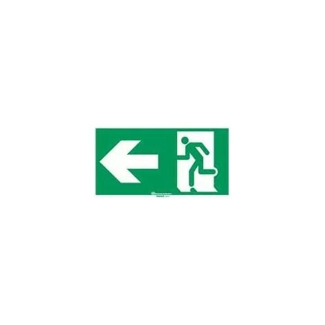 Legrand 061001 Regulatory signaling label for baes - left door emergency exit