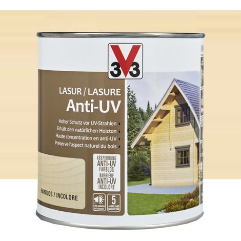 Lasure Anti-UV V33 Incolore 2,5 L
