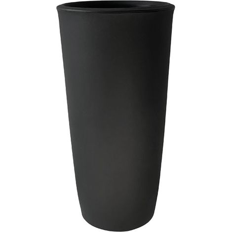 Vaso 41,5x59,5x119 cm in Polietilene Dafne 60 Antracite (1/3)