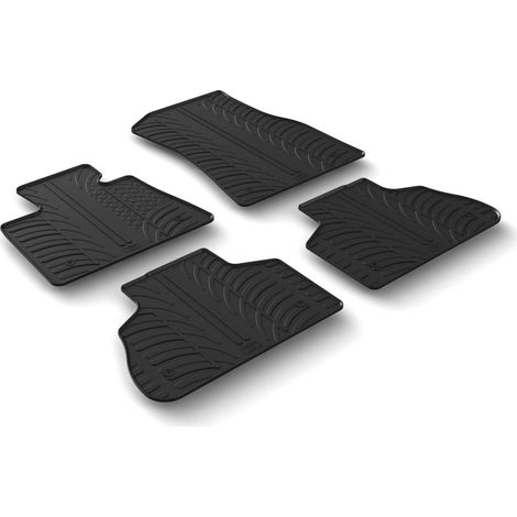 Set tappeti su misura in gomma - compatibile per  Bmw X5 (G05) (08/18) anche ibrida