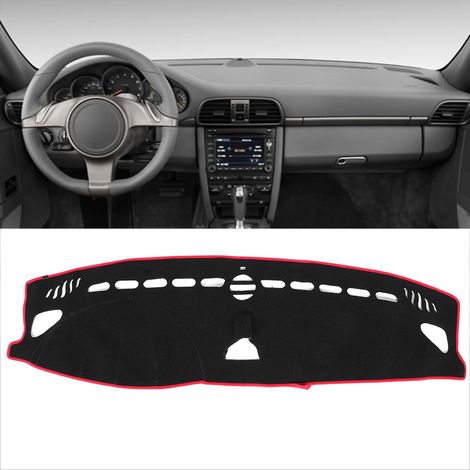 Tapis de protection pour tableau de bord, compatible avec Porsche 911 2010 (1/5)