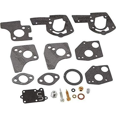 Carbu Kit de Réparation, Membrane et Joints pour Carburateur Pour Briggs & Stratton 3-5 HP, PS 135292, 135292, 135232, 135212, 495606, 494624, 695547, 697014, 697153, 697776, 698083