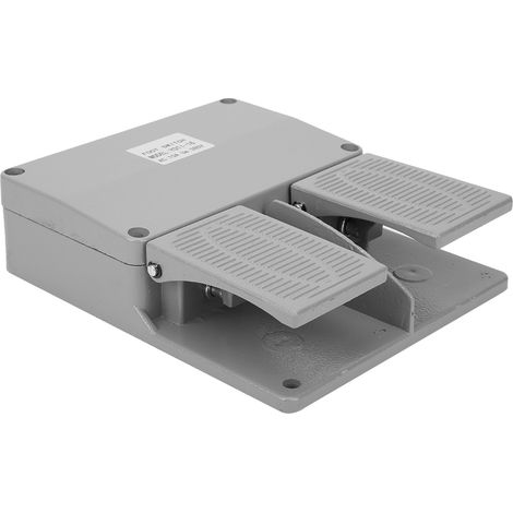 Interrupteur à pédale double BERM pour machines électriques, kit de bornes d'alimentation YDT1/820916 380 V CA (1/5)