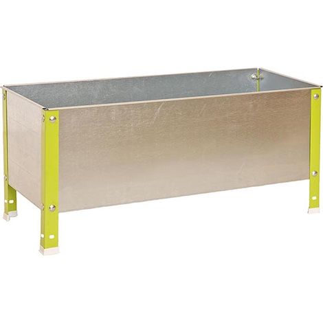 Simonrack Simongarden Urban fioriera metallica verde 150L (1/4)