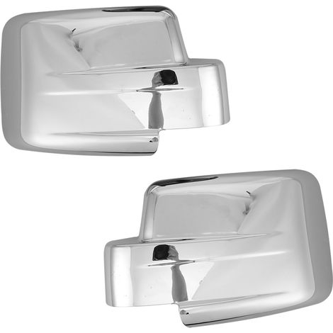 Capotages Chrome ABS pour Miroirs Latéraux - Compatible Jeep Liberty 2008-2012 Dodge Nitro 2007-2011 - 2 Pièces (1/5)