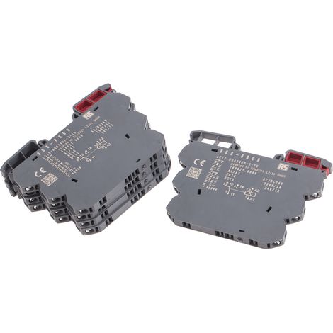 RS PRO Relais sans accrochage 1 RT, bobine 24V c.a. / V c.c. Rail DIN ( Prix pour Paquet de 5 )