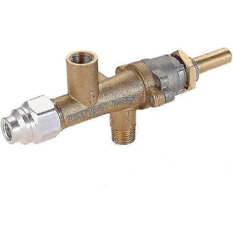 Vanne de commande principale de chauffage de terrasse en laiton de sécurité avec orifice pilote, adaptée aux brûleurs à gaz basse pression. (1/5)