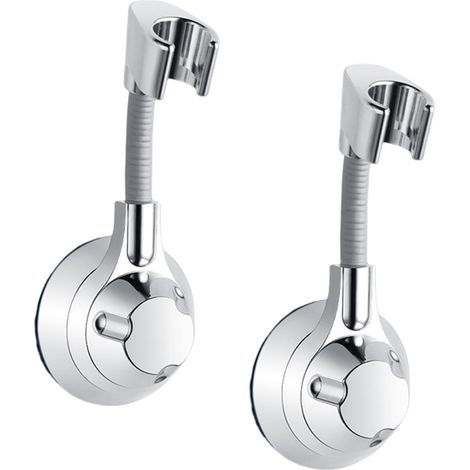 Ahlsen Stück 360° Duschkopfhalter, Wandmontage, Duschhalter ohne Bohren, universell verstellbarer Duschhalter, Handbrausehalter (1/5)